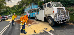 Oil Spill on Bellbiord Hill